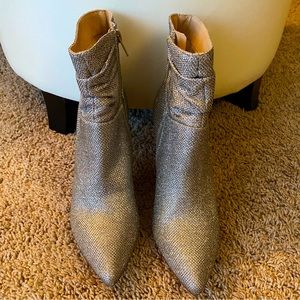 XOXO 7.5M Glitter High Heeled Booties